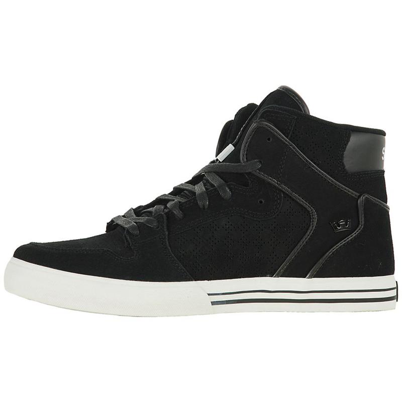 Zapatillas Altas Supra Argentina Hombre - VAIDER Negras (TVJWZ-3458)